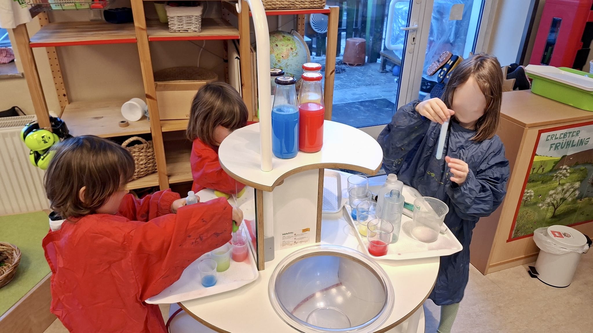 Experimentieren am Forschertisch